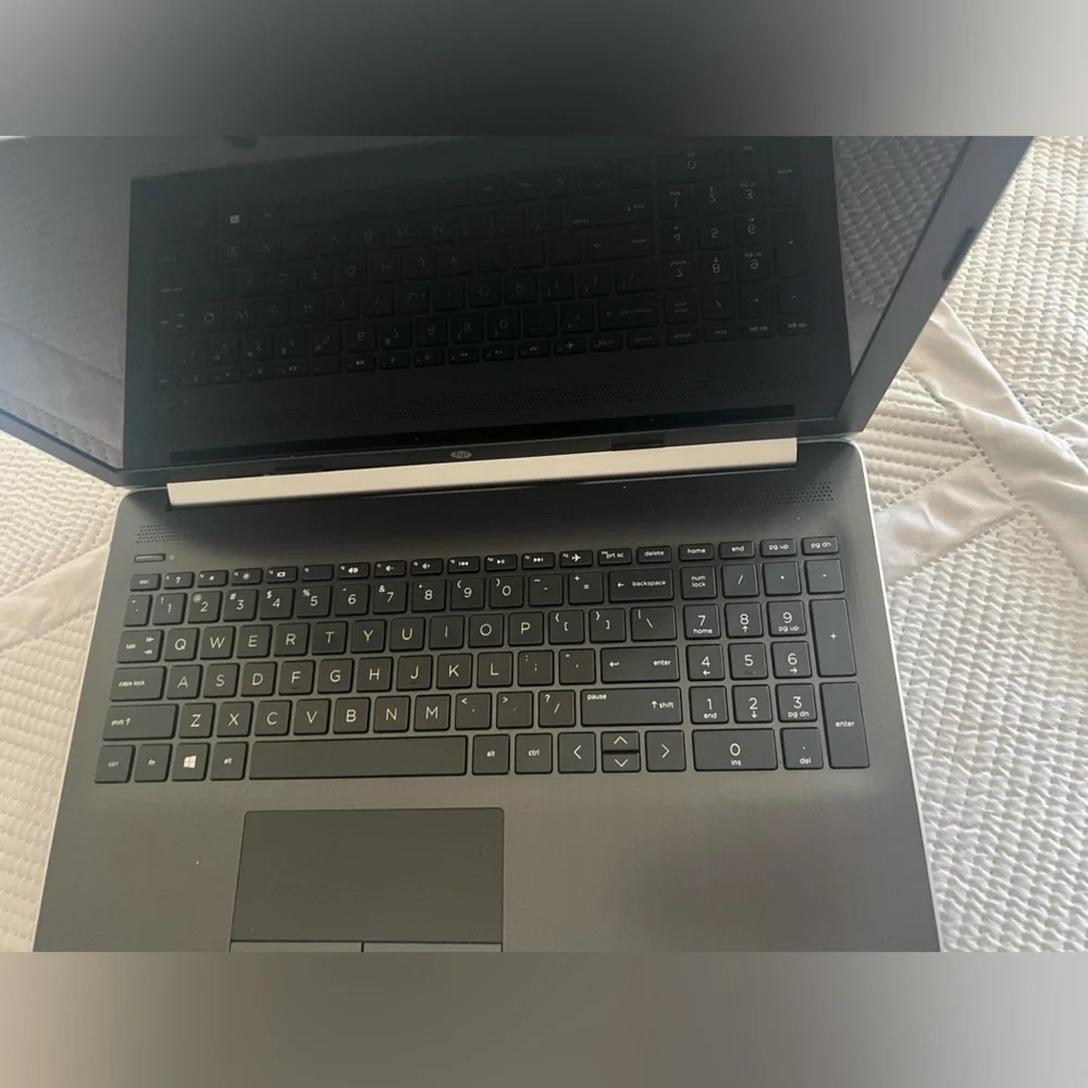 Laptop touch screen